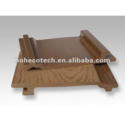 Waterproof outdoor Easy CLEAN wpc wall cladding 156S21 wood plastic composite wall panels