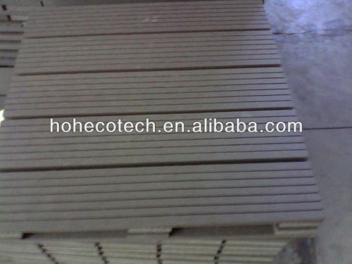 Hote sales wpc deck tile/diy tile/wood plastic composite tile