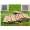 Easy assembled wpc DIY tiles