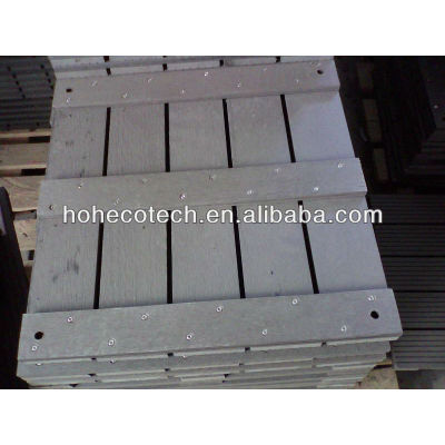 Hote sales wpc deck tile/diy tile/wood plastic composite tile
