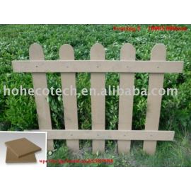 wood plastic composite fencing