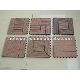 Eco-friendly outdoor composite tile flooring /decking tiles