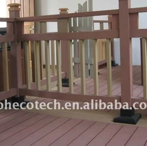 passed the ISO9001 and ISO14001 QUALity WARRANTY Wood-Plastic Composites WPC Decking board