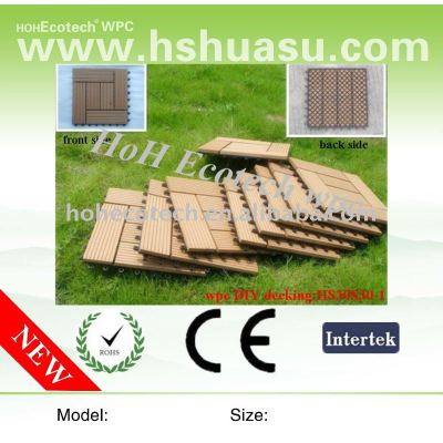 WPC outdoor flooring tiles