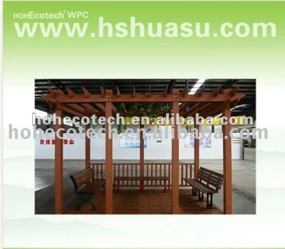 Top quality outdoor garden gazebo,wpc gazebo,wpc pergola