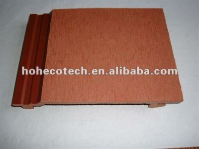 156x21mm HOH Ecotech wpc composite wall panels (Passed CE, ROHS, ASTM,ISO9001,ISO14001, Intertek)