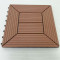 Easy Installation Wood Plastic Composite Decking Tiles