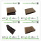 Garden Plastic Decking Material that Looks Like Wood