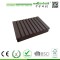 Grooved Solid Wood Plastic Composite Decking Board WPC Decking