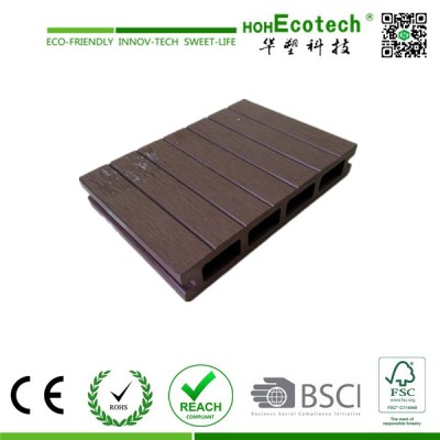 Wide Grooving Recycled Wood Plastic Composite Decking Board