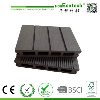Hollow Decking WPC Wood Plastic Composite Deck for Patio