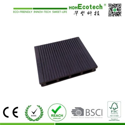 Huasu Various Design Anti-slip Natural Wood WPC Decking Floor