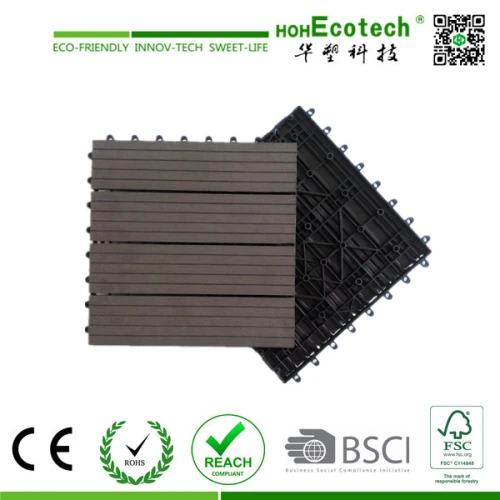 300*300 huasu wpc decking tiles