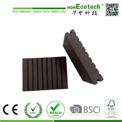 Grooved Wood Plastic Laminate Deck Flooring