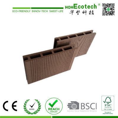 weather proof plastic wood composite deck/wpc deck board