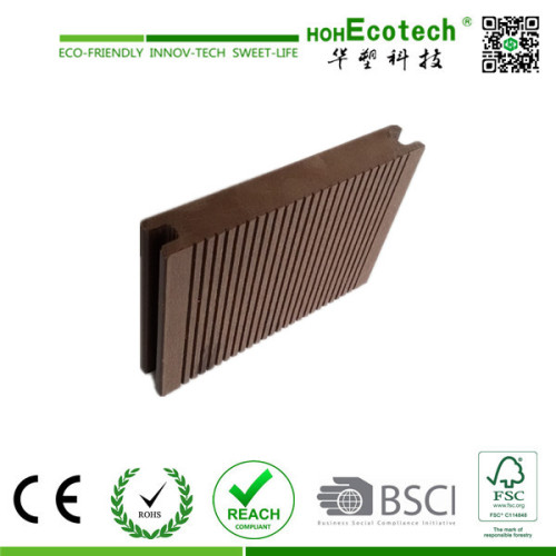 high density,durable wood plastic composite decking/wpc solid decking