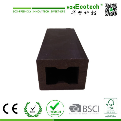 hollow wood plastic composite joist/wpc decking joist