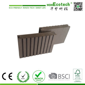 good quality plastic wood composite decking board/cheap solid wpc flooring