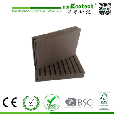 good quality plastic wood composite decking board/cheap solid wpc flooring