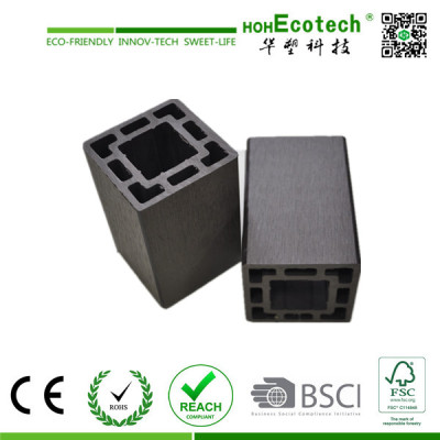 fire resistant wood plastic composite fencing post/wpc post