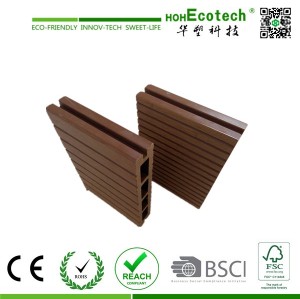 hollow wpc decking/outdoor composite decking