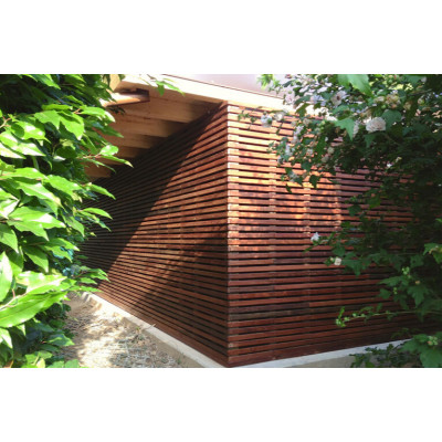 thick wood plastic composite decking board