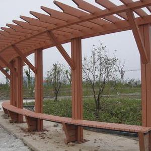High quanlity WPC pergola railing post/outdoor wpc post