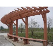 High quanlity WPC pergola railing post/outdoor wpc post