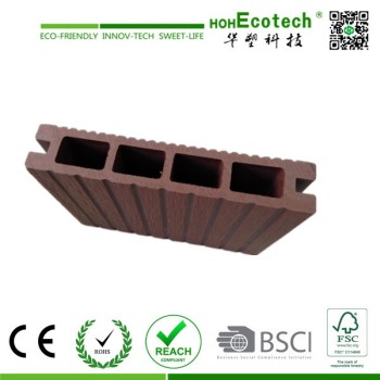termite resistant wpc hollow decking/wood plastic composite flooring