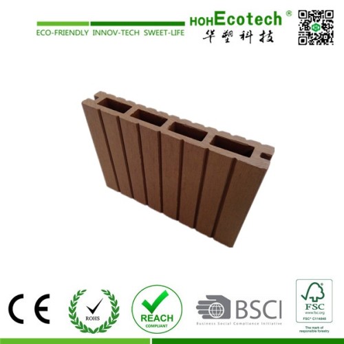 wooden plastic composite outdoor decking boards plastic wood decking supplier