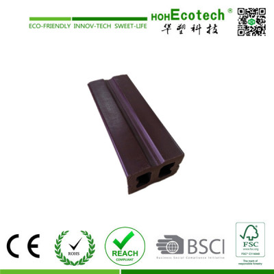 Coffee Color Wood Plastic Composite WPC Decking Joist