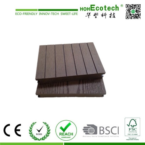 Outdoor WPC Decking Floor decking plastic wood China