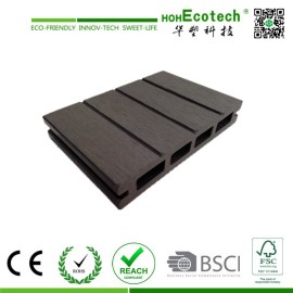 Outdoor Anti-Slip Decking Board WPC Plastic Decking Boards Price