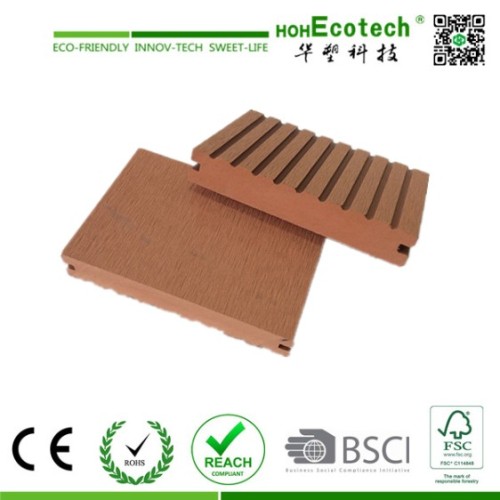 Eco-Friendly Wood Plastic Composite Deck Grooving WPC Profile