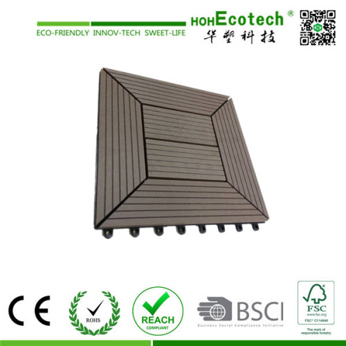 300*300mm plasitc interlocking tiles outdoor decking tiles