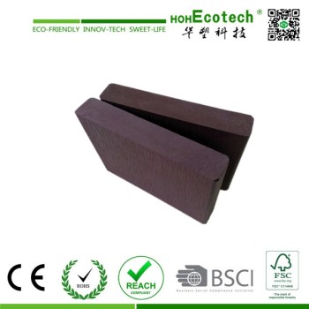 High quality 25 mm thickness composite decking wpc price