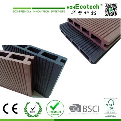 Hot sale natural looking wpc composite decking floor
