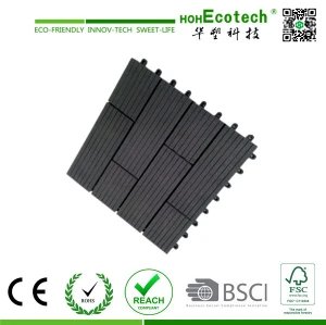 Easy installation wpc Interlocking DIY tile