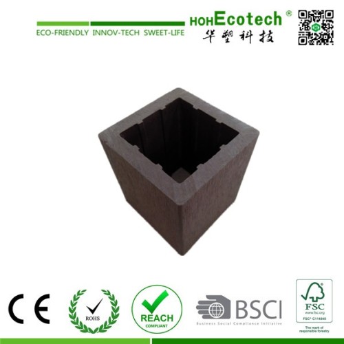 wood plastic composite post/outdoor wood post