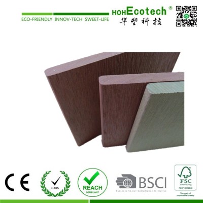 thick wpc decorative deck used on the wall