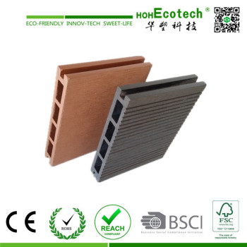 Garden Used Extruded Outdoor Wood Plastic Composite WPC Decking