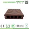 Grooved Hollow Wood Plastic Composite Decking , Wood Color WPC Board,outdoor decking