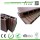 Exterior Wide Groove WPC Decking Board , Hollow Decking Plastic Composite Deck flooring