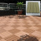 outdoor wooden flooring tiles , plastic deck flooring,outdoor tiles for patio
