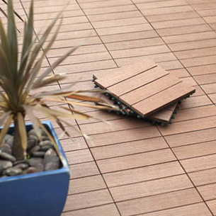 interlocking composite wood deck tiles, composite decking tiles,wpc wood deck