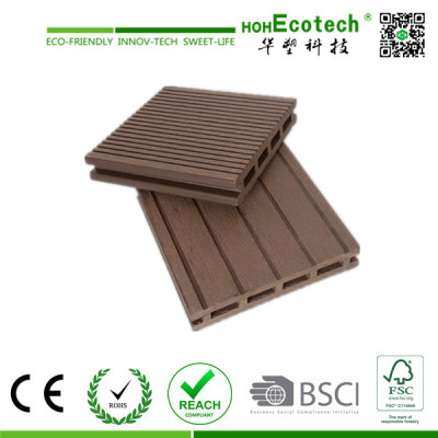 Anti-UV rotproof wood plastic composite decking 100*17
