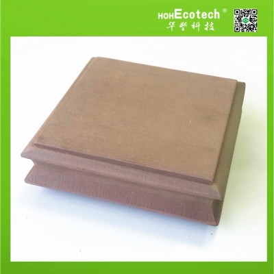 wood plastic fence post caps/post top