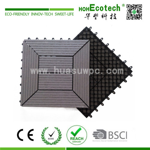 300*300mm plasitc interlocking tiles outdoor decking tiles