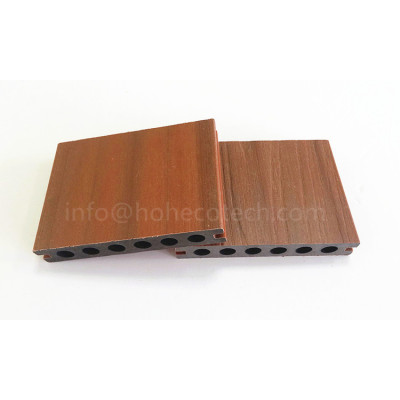 Decorative wpc coextrusion decking material