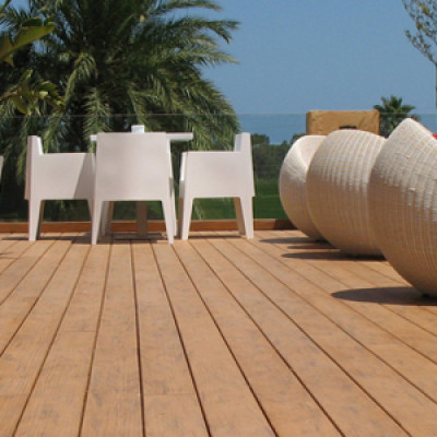 Eco-friendly Discount Wood Plastic laminate Decking
